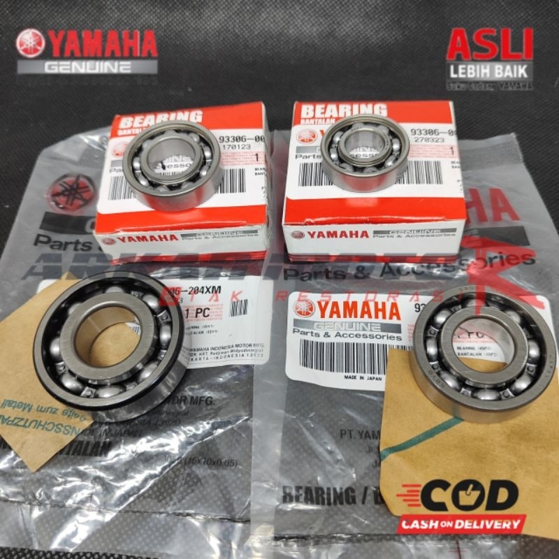 LAKER LAHER BEARING RASIO SET F1ZR FIZ R FIZR FORCE ONE ZR ORIGINAL YAMAHA