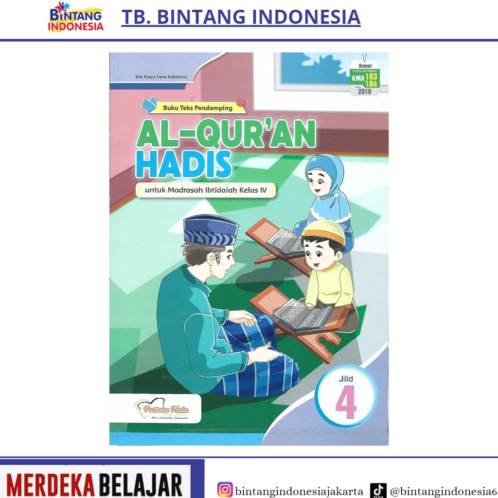 Pustaka Mulia - Al quran hadis kelas 1-6