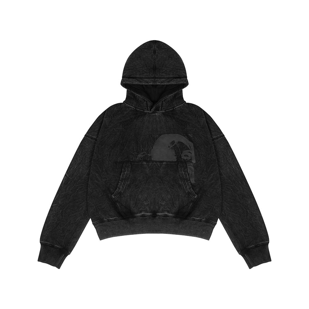 GRDT - Fear Hoodie Boxy Washing Full Cotton