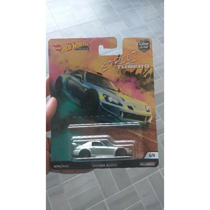 HOT WHEELS CAR CULTURE STREET TUNERZ HONDA S2000 S2K SILVER