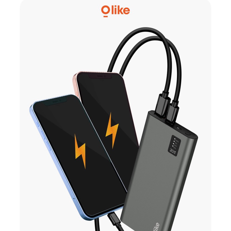 OLIKE P2 POWERBANK 10000MAH FAST CHARGING PD 20W QUICK CHARGE 18W - Garansi 1 Tahun