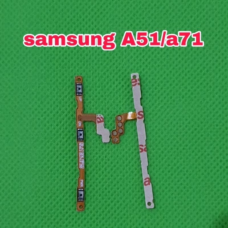 flex flexible on off power volume samsung A515/A715 A51/A71