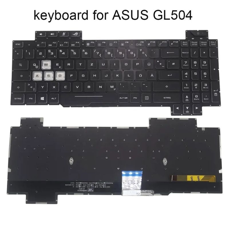 Keyboard Asus ROG Strix GL504 GL504G GL504GM GL504GV GL504GS GL504GW