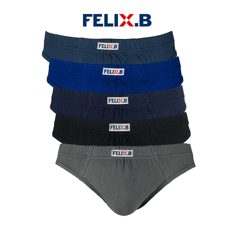 Felix.B Men's Underwear Brief FB 1019-5 Isi 5 Pcs