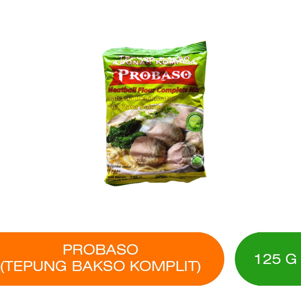 

Probaso - Tepung Adonan Bakso Komplit 125 gr