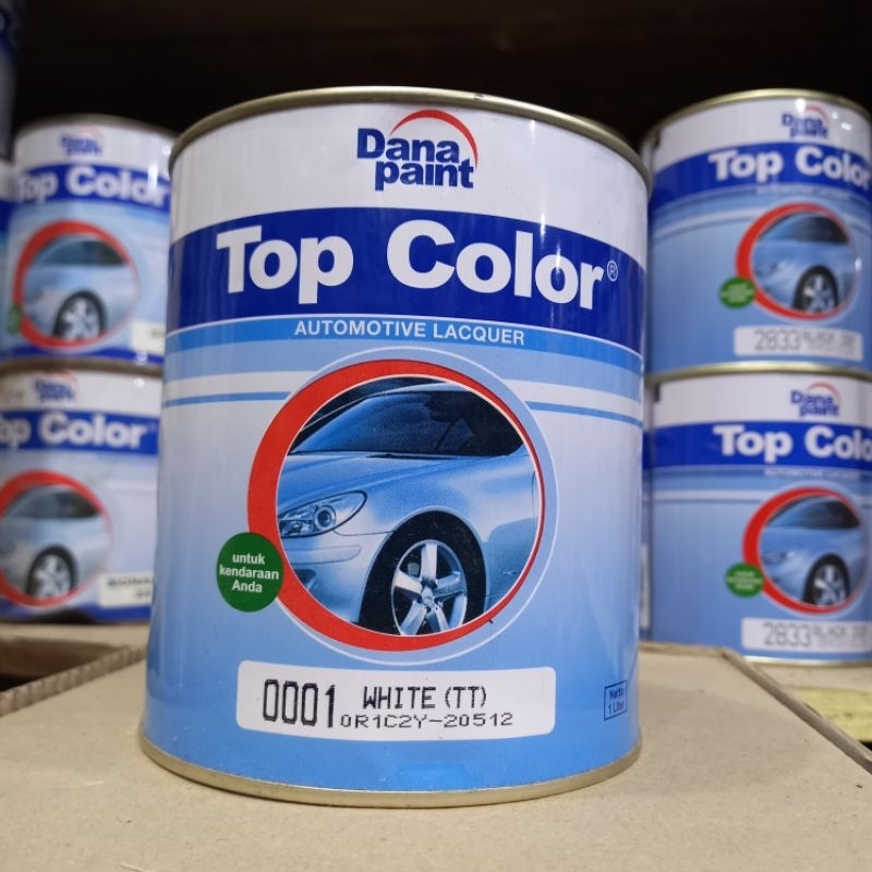 

Cat Duco Top Colour | Cat Mobil Dana Paint 1 L White Black Doff