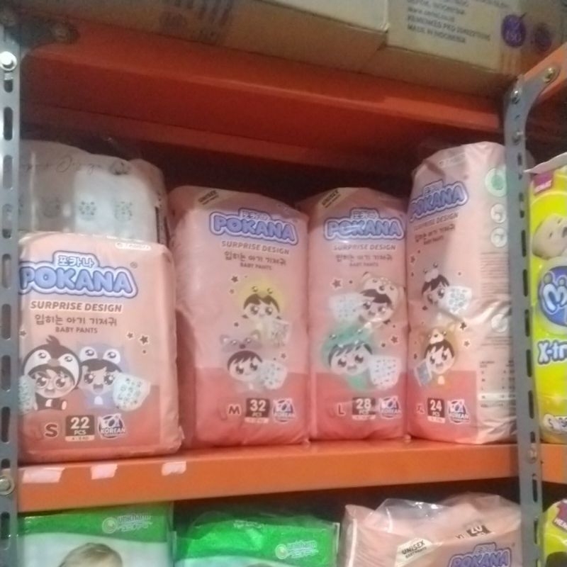 Popok Celana Pokana S22 M32 L28 XL26