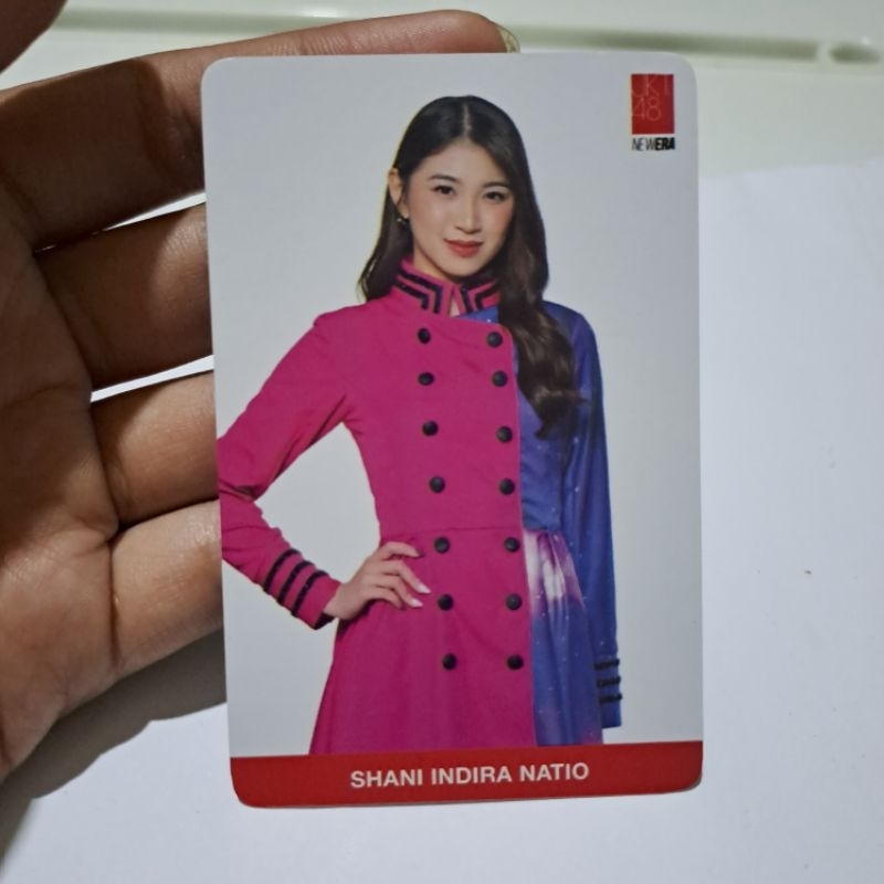 Official Photocard Shani JKT48 - Meet & Greet Nice To See You