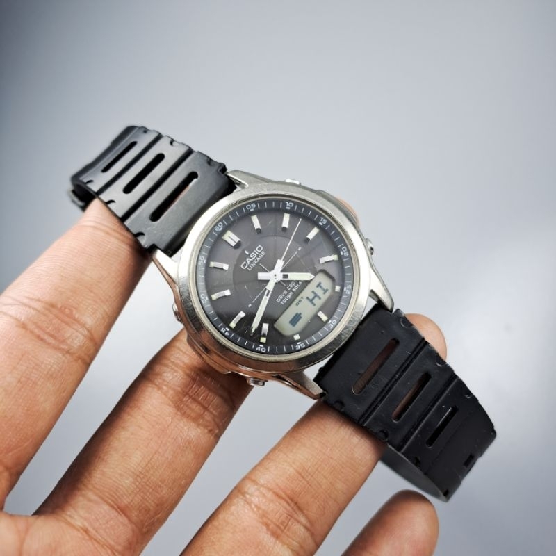 Jam Tangan Casio Lineage Titanium LCW100T Original