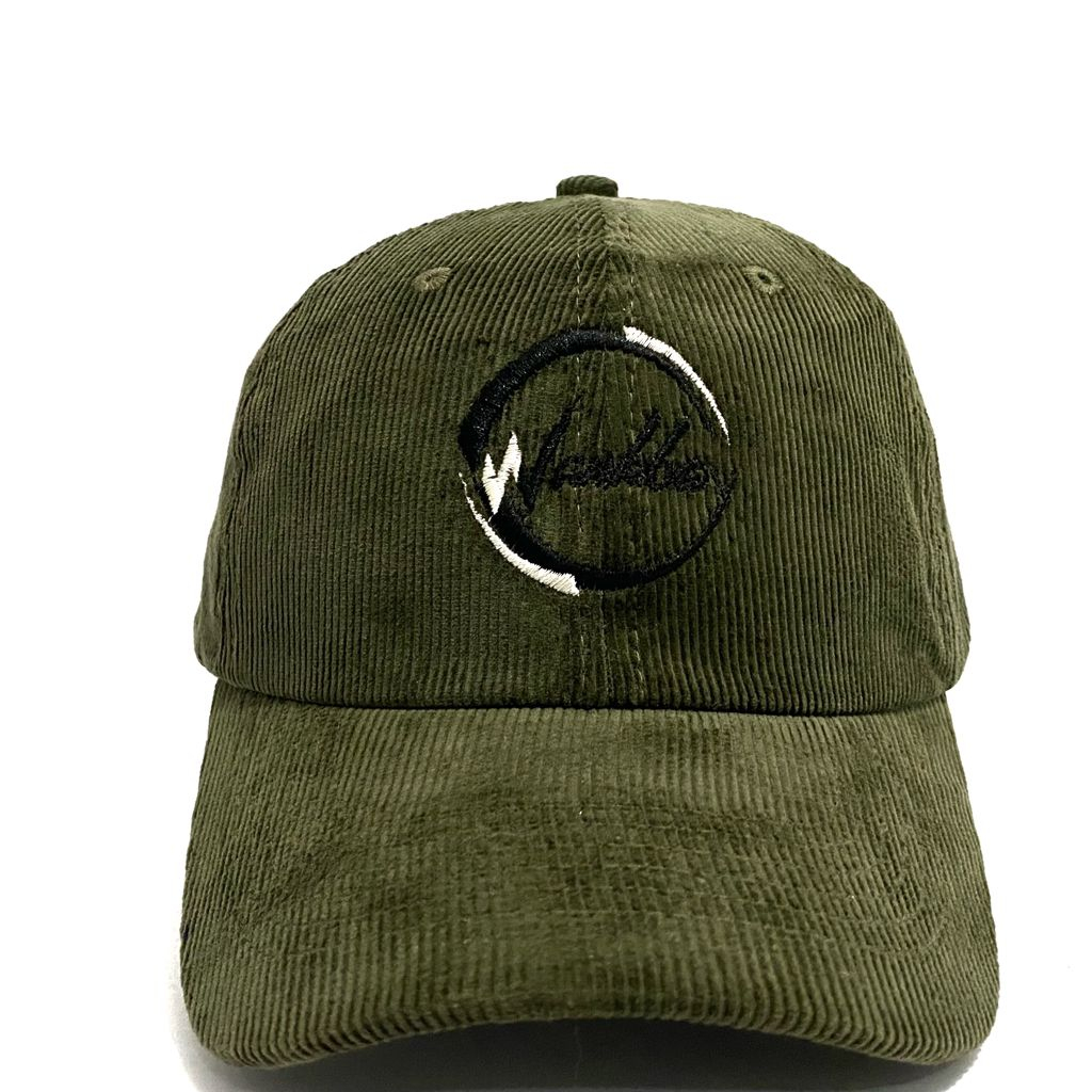Topi distro Wankbay Authentic - Topi visors pendek corduroy unisex