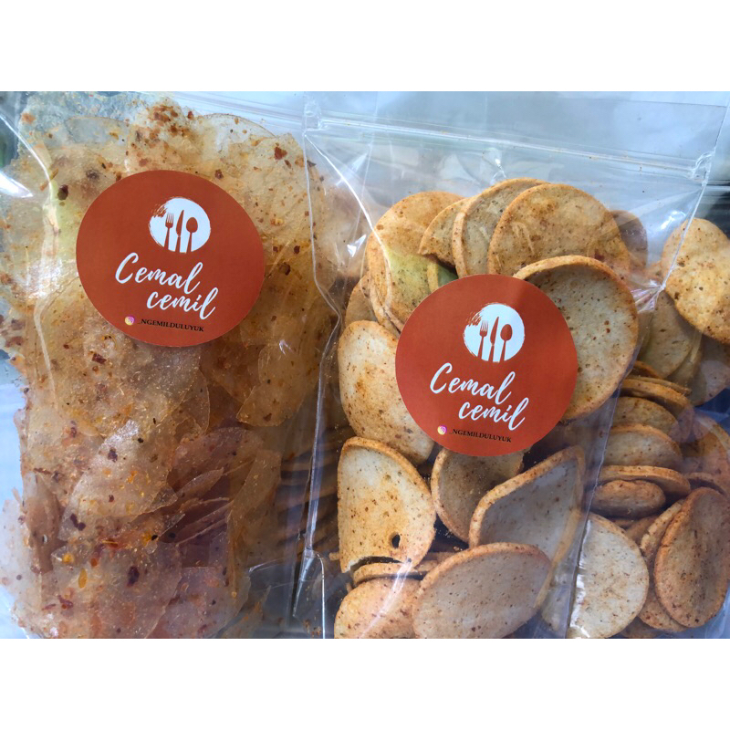 

keripik kaca dan basreng