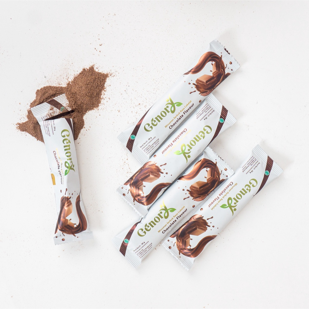 

susu penambah berat badan pria Genory Susu Penggemuk Badan Rasa Coklat Minuman Bubuk Penambah Berat Badan