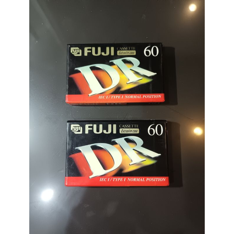 Casette Tape kaset FUJI DR-60 DR 60 kaset pita kosong