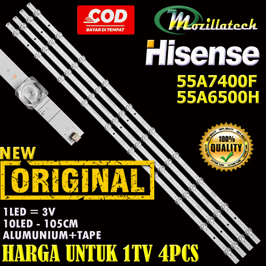 BACKLIGHT TV LED HISENSE 55 55A7400F 55A6500H 55A7400 55A6500