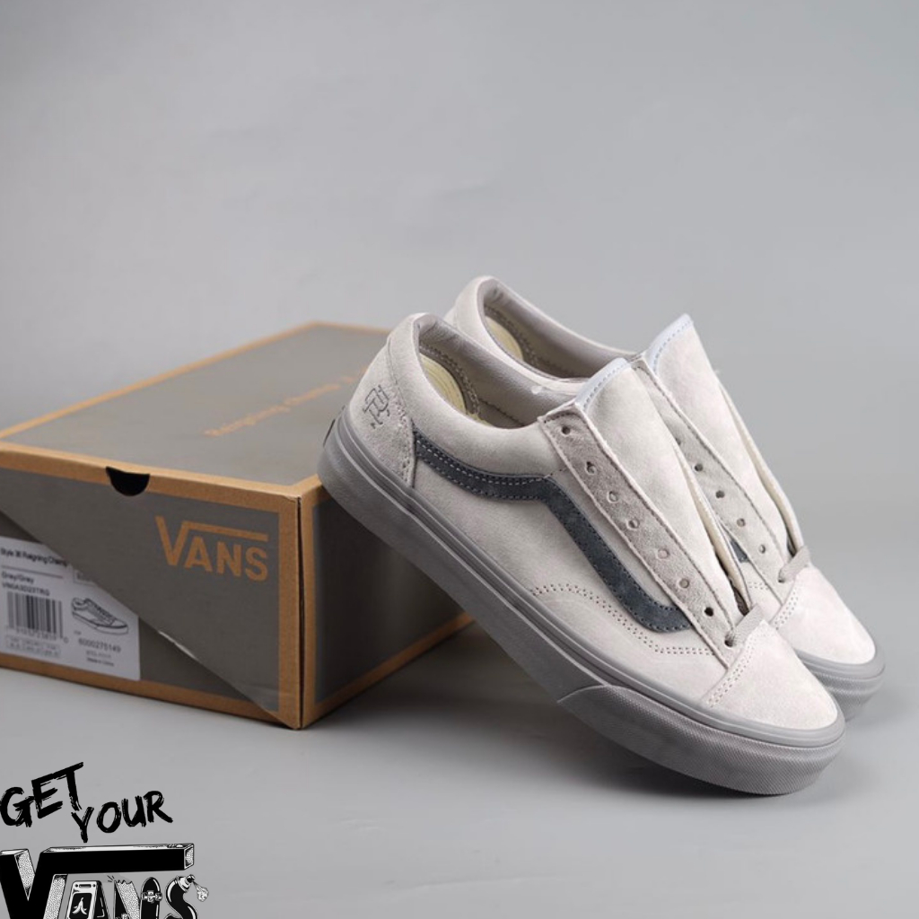 Vans Old Skool Style 36  x Reigning Champ Grey Suiede Original 100% Bnib