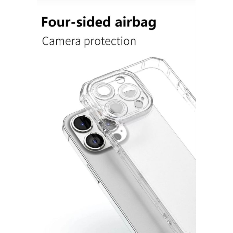 Softcase Xiaomi Redmi Note 12 4G Silikon Casing Case Bening Transparan Terasfaran Pelindung Pro Camera
