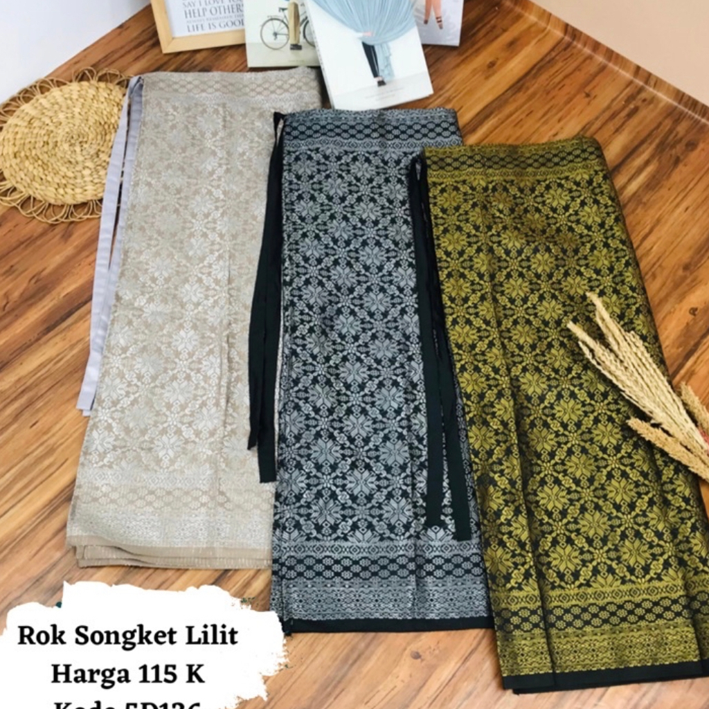 PROMO TERBATAS!!! ROK SONGKET LILIT JUMBO PREMIUM || ROK SONGKET PALEMBANG || MOTIF BATIK TERBARU || BAWAHAN KEBAYA || ROK SONGKET WISUDA KEKINIAN ~ DVN STYLE