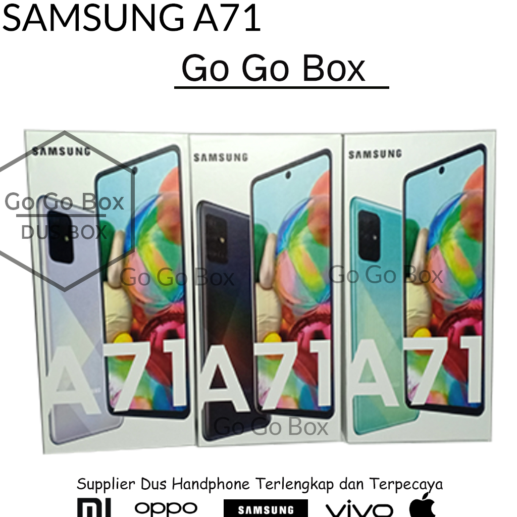 DUS DUSBOX SAMSUNG A71 -GRATIS STICKER- DAN FULLSET -BOX SAMSUNG