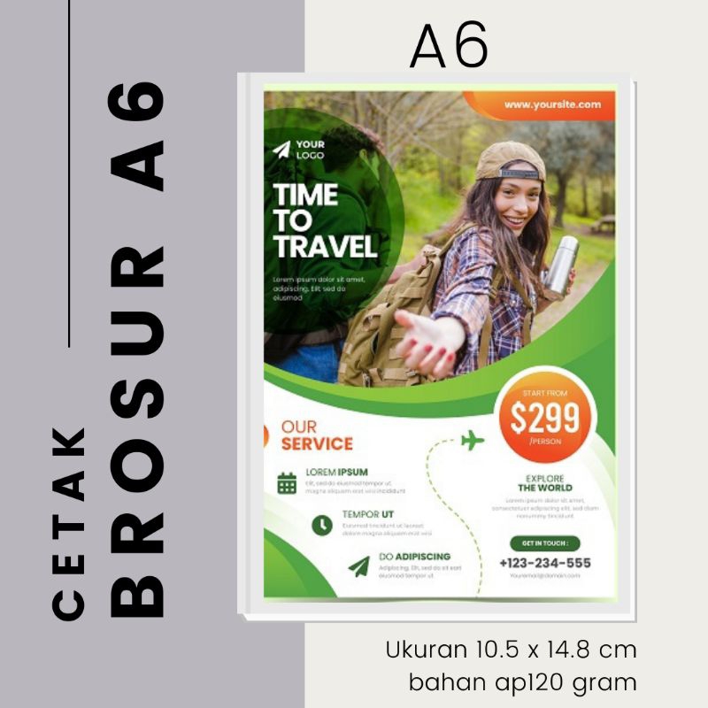 

Cetak brosur A6 / cetak kertas A6 / brosur sekolah / brosur perumahan