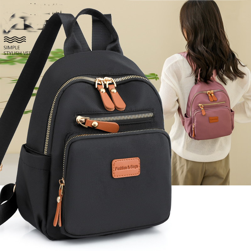 kecil Ransel wanita tas Siswa beg belakang perempuan beg galas kanvas Cloth student women bag Ransel Women's Bags Ladies Backpack IMPORT FASHION 648