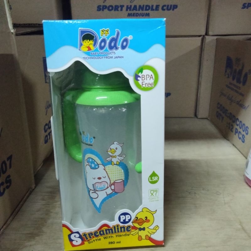 

Dodo botol PP streamline with handle 280ml