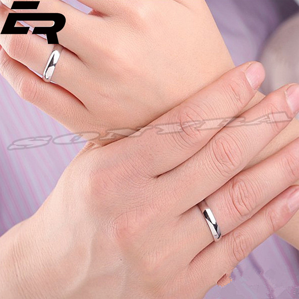 Cincin Titanium Khualitas High Premium Import/Cincin Tunangan/Cincin Silver