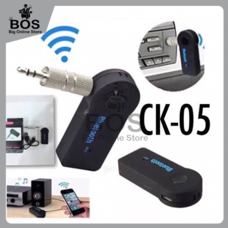 BOS - BLUETOOTH RECEIVER CK05 | CK-05 Wireless Jack Audio 3.5mm BT Car Mobil