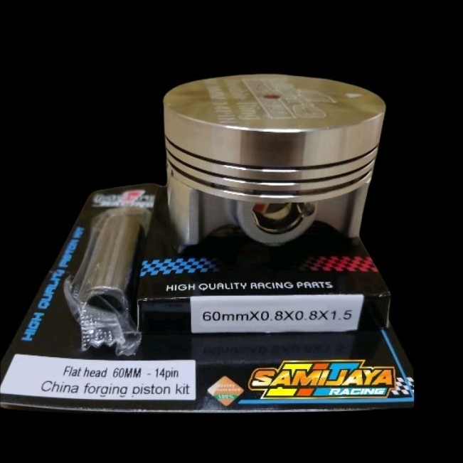 Piston Moto1 60 pin pen 14 forged forging