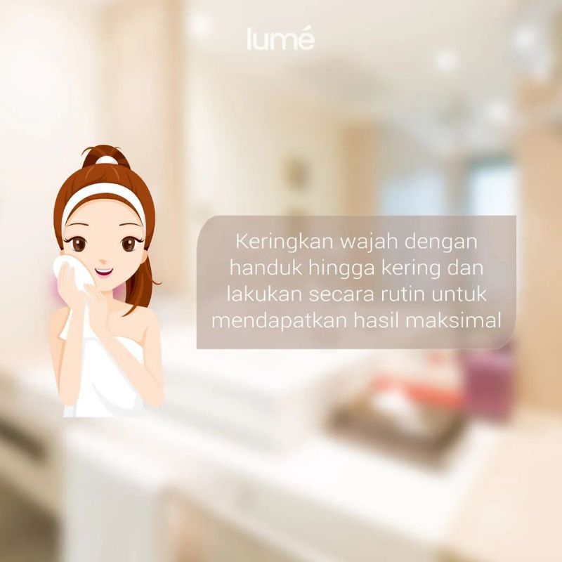 Lume Facial Cleanser Brush | Alat Pembersih Wajah Silicone Premium / Cleansing Pad / Brush Pembersih Wajah