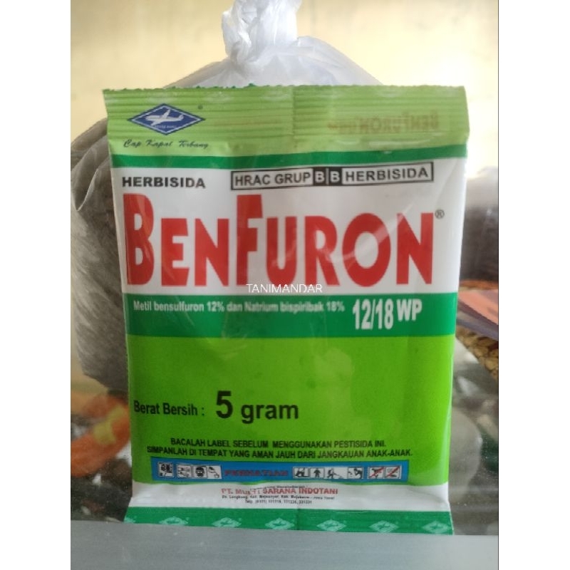 HERBISIDA SISTEMIK PRA TUMBUH BENFURON 5 GR