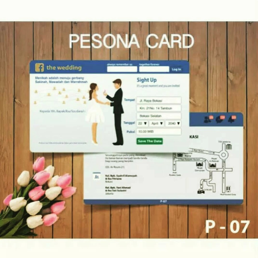 

Undangan Pernikahan Pesona 07 - 12