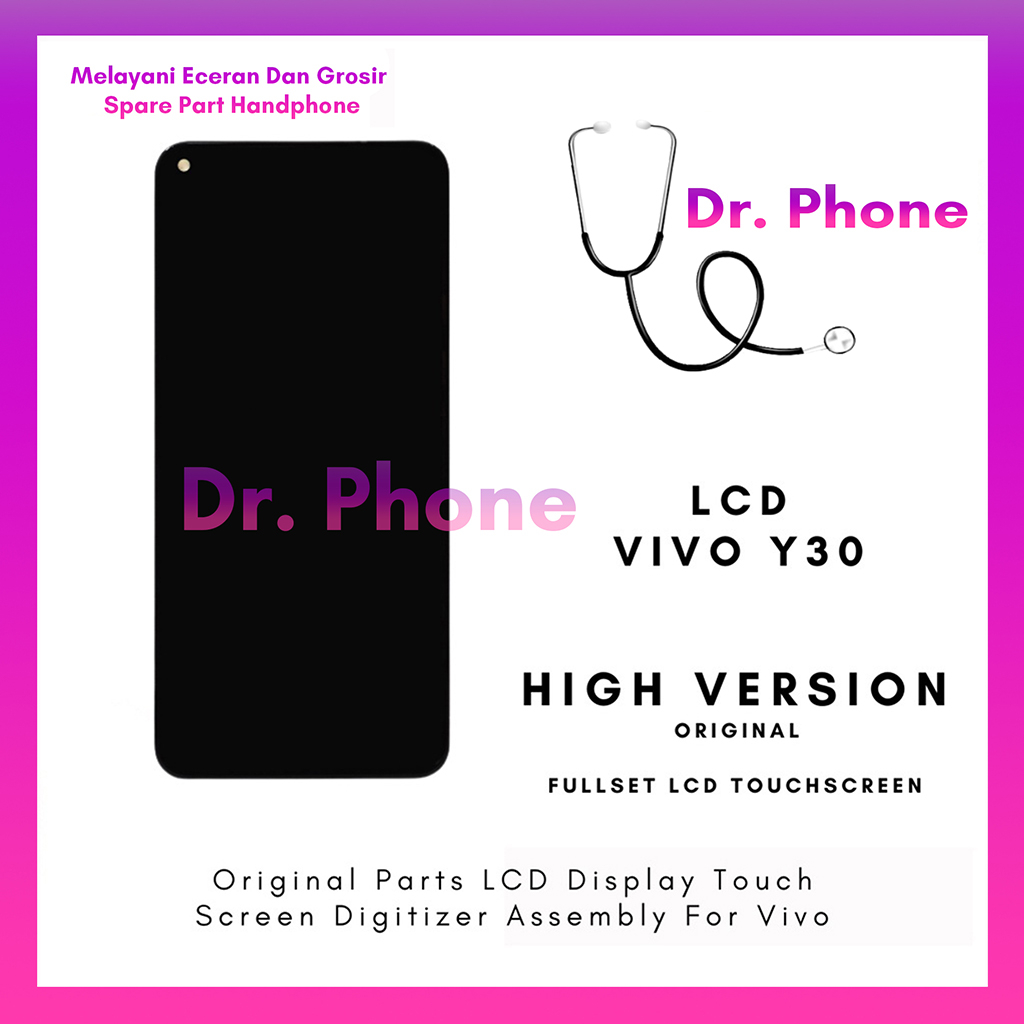 Best Seller  LCD Vivo Y30 / Vivo Y30i / Vivo Y50 Fullset Touchscreen - Original Quality