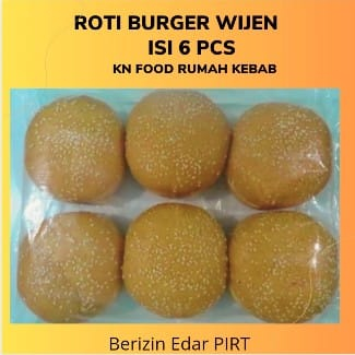 

Roti Burger Wijen 1 Pcs -Roti Burger Wijen Satuan