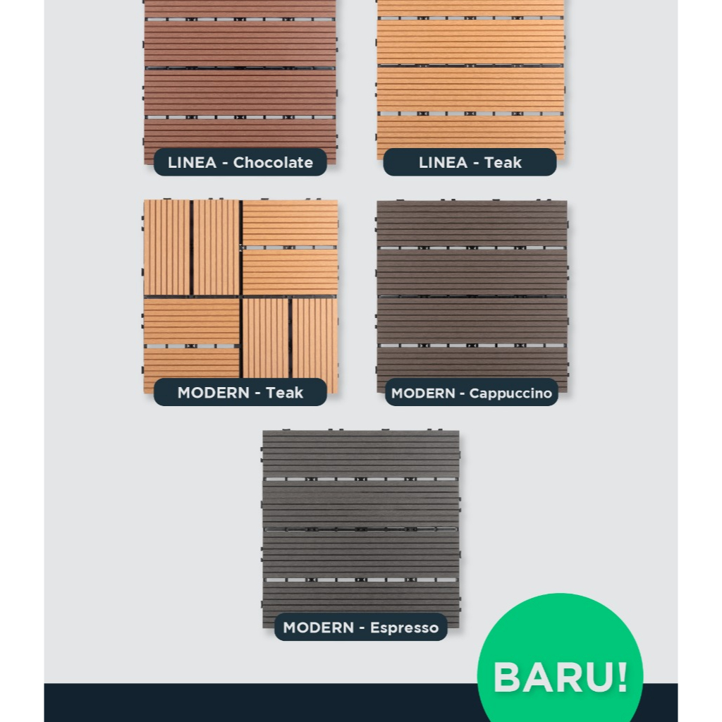 DECKING WPC LANTAI DECKING TILE