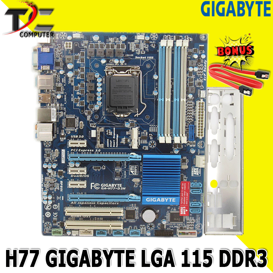 MOTHERBOARD MOBO MAINBOARD H77 MSI DDR3