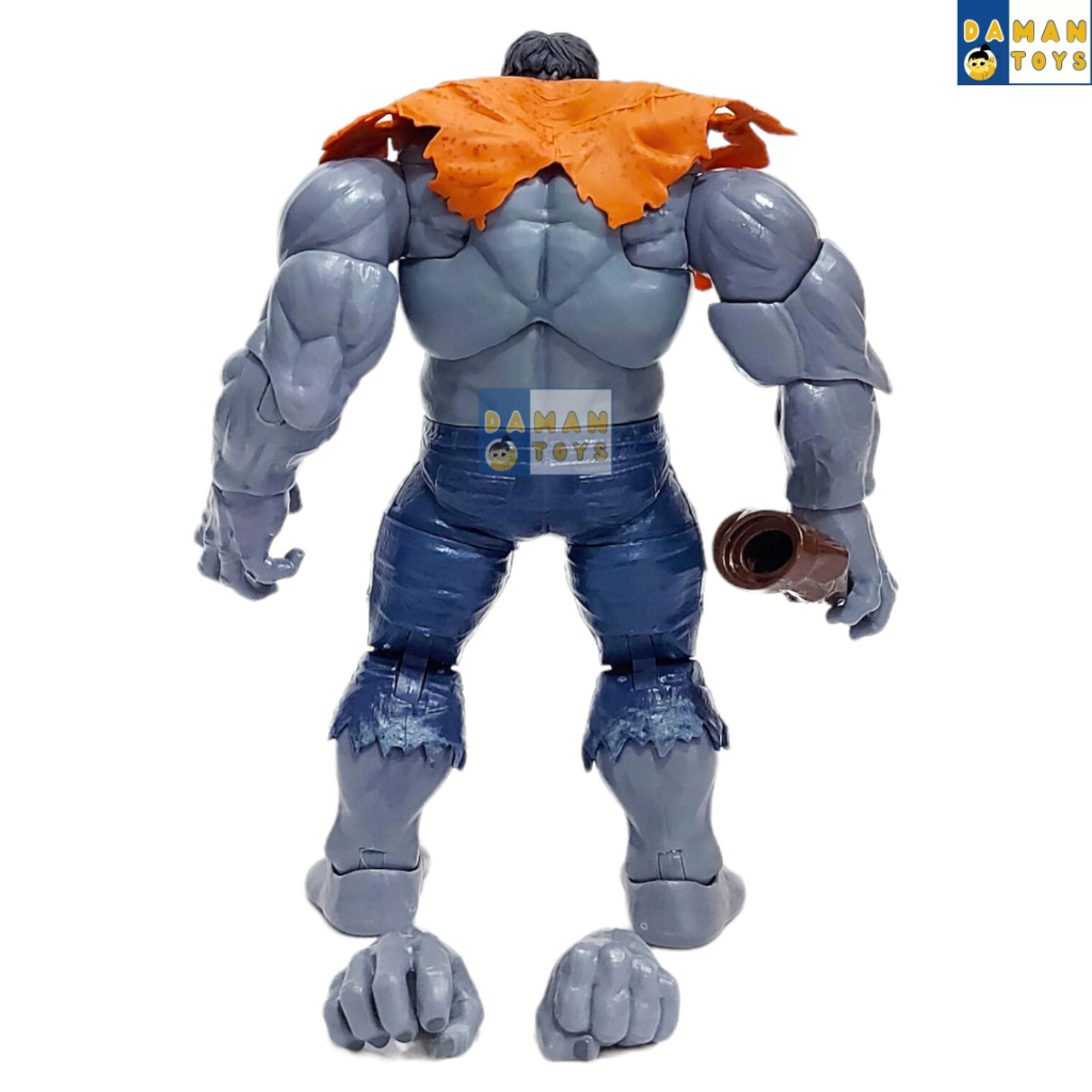 Action Figure Superhero Grey Hulk VS Red Hulk