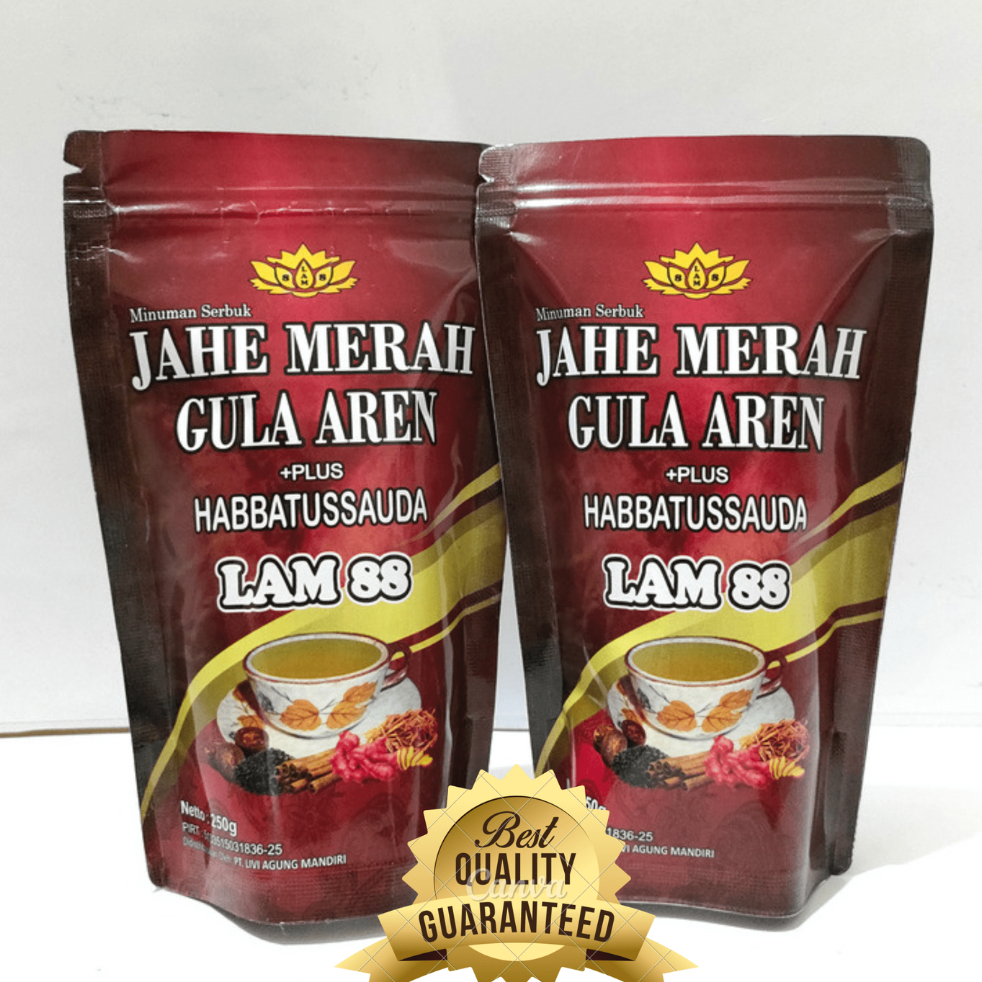 Jahe Merah Gula Aren Plus Habbatussauda 100% ORIGINAL