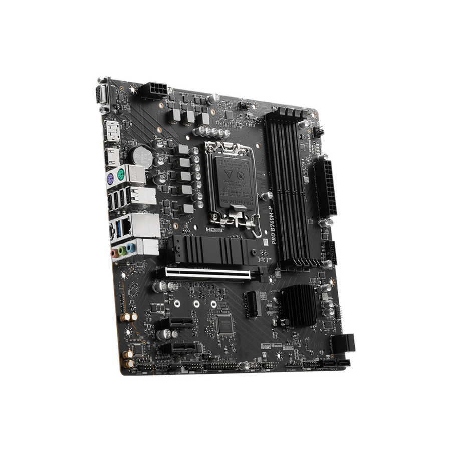 MSI PRO B760M-P DDR5 | MOTHERBOARD INTEL B760 LGA1700 Micro-ATX