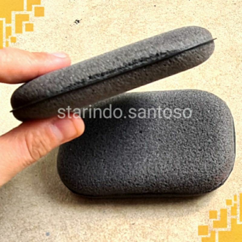 Busa poles spons waxing detailing cuci mobil motor aplikator halus applicator pad