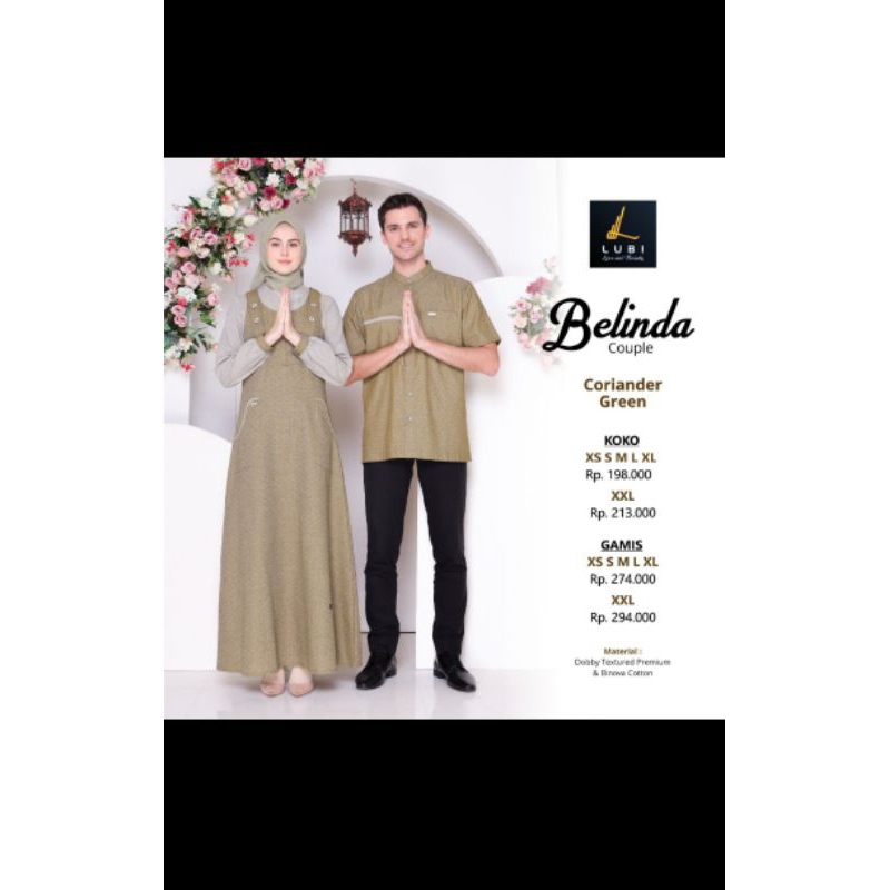 CODCOUPLE LUBI BELINDA TERBARU 2023/TERBARU/GAMIS & KOKO MURAH/NEW COLLECTION