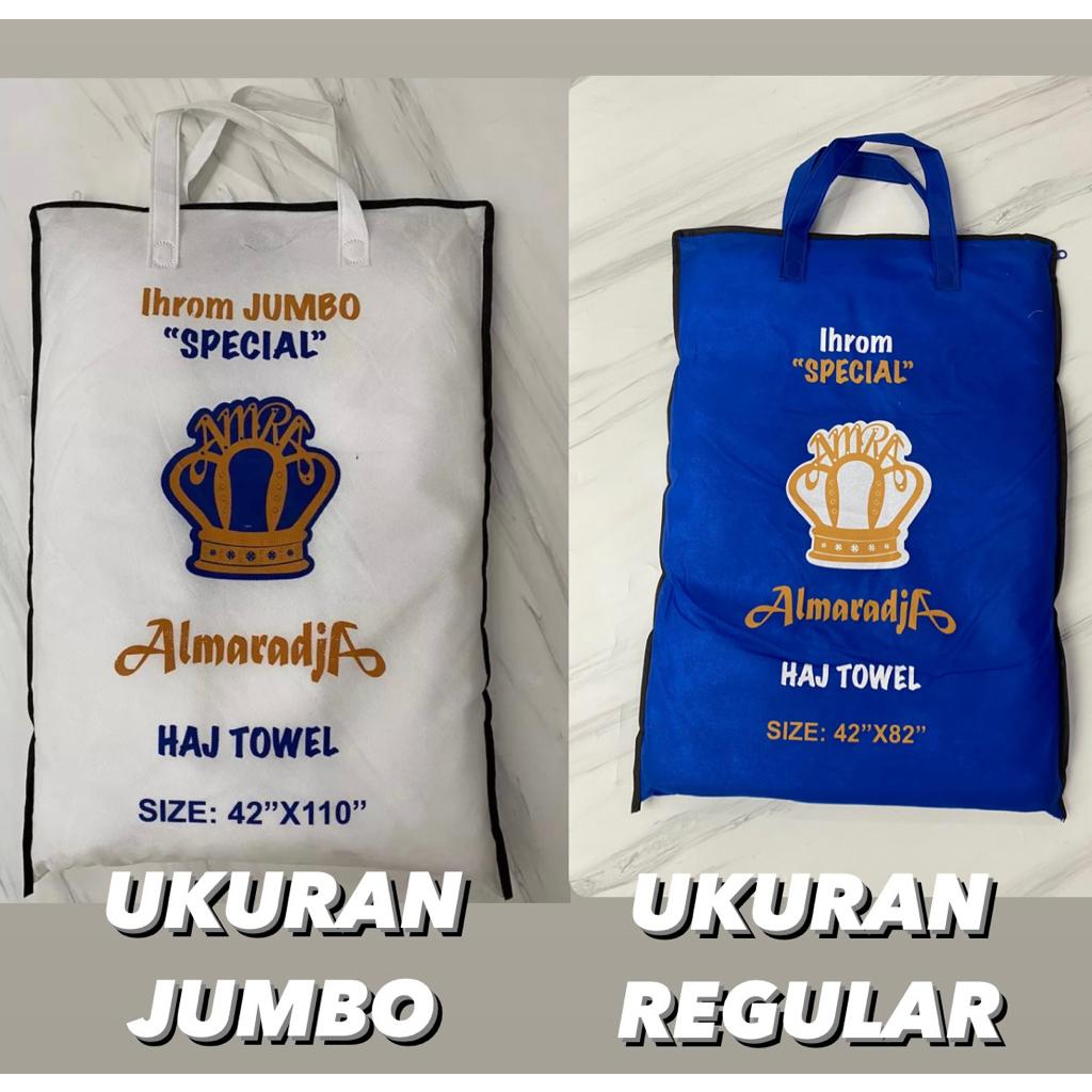 Perlengkapan Haji Kain Ihrom Ihram Big Size Jumbo 110 x 280cm isi 2pcs