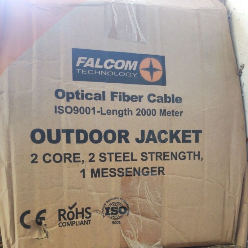 Kabel FO Fiber Optic 2 Core 2KM Falcom