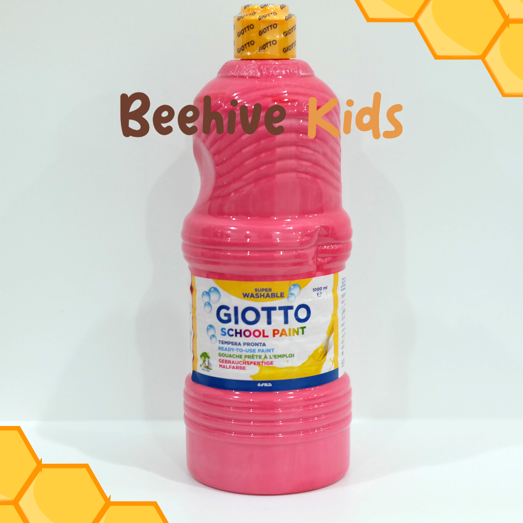 Cat Lukis Giotto 1000 ml / Super Washable Finger Paint / School Paint / Cat Lukis Anak