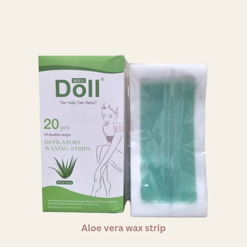 wax strips paper wax pencabut bulu praktis