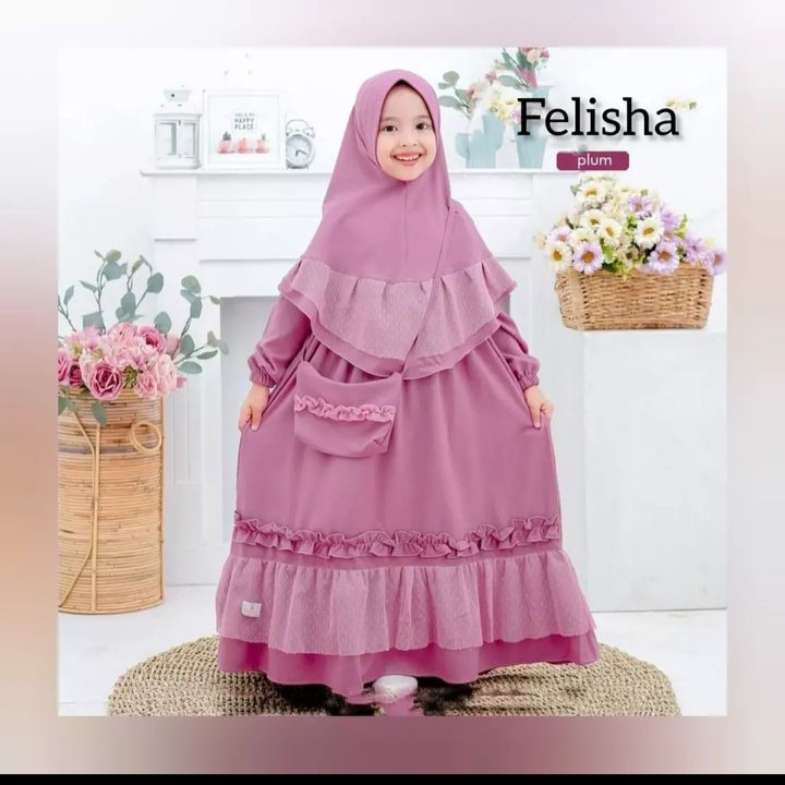 Tiara Kids + jilbab / Brukat syar'i kids/baju anak perempuan 7 tahun /gamis anak muslimah modren / gamis anak muslimah / gamis anak perempuan tanggung / gamis anak peremouan 8 tahun / baju anak perempuan / baju anak perempuann 8 tahun / baju anak perempua