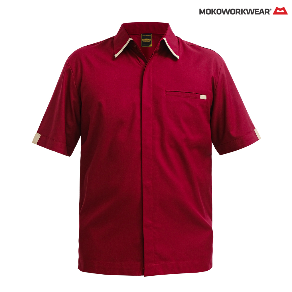 MokoWorkwear - MOKO UNIFORM OFFICE / SERAGAM KERJA MAROON