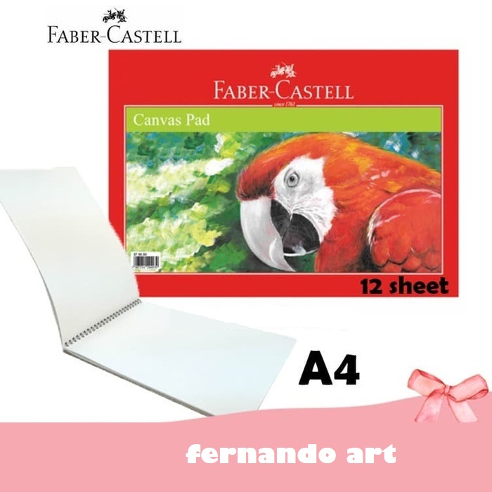 

Canvas Pad Faber Castell Buku Gambar Bahan Canvas Ukuran A4