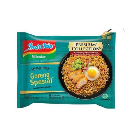 

Indomie Mi Instan Mi keriting Goreng Special Premium Collection 90 Grm