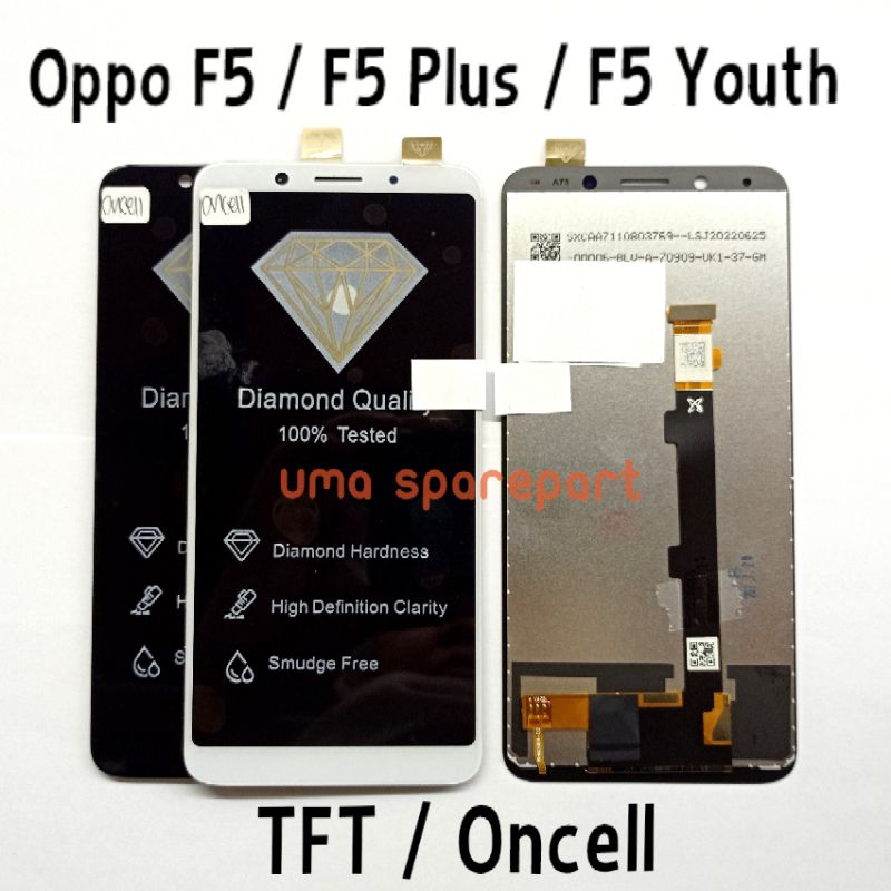 TFT / Oncell - LCD Touchscreen Fullset Oppo F5 / F5 Plus / F5 Youth