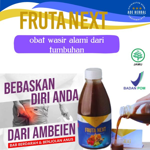 FRUTANEXT Obat wasir dari Tumbuhan | Cara Menghilangkan Benjolan Ambeien|Obat Wasir Alami FRUTA NEXT